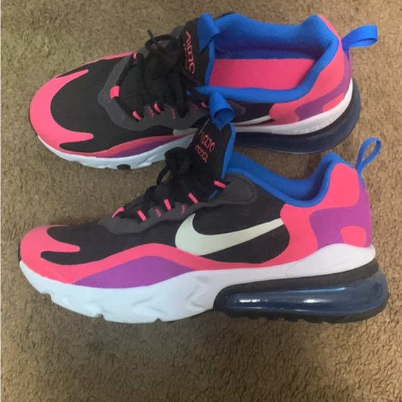 multi colored nike shoes womens